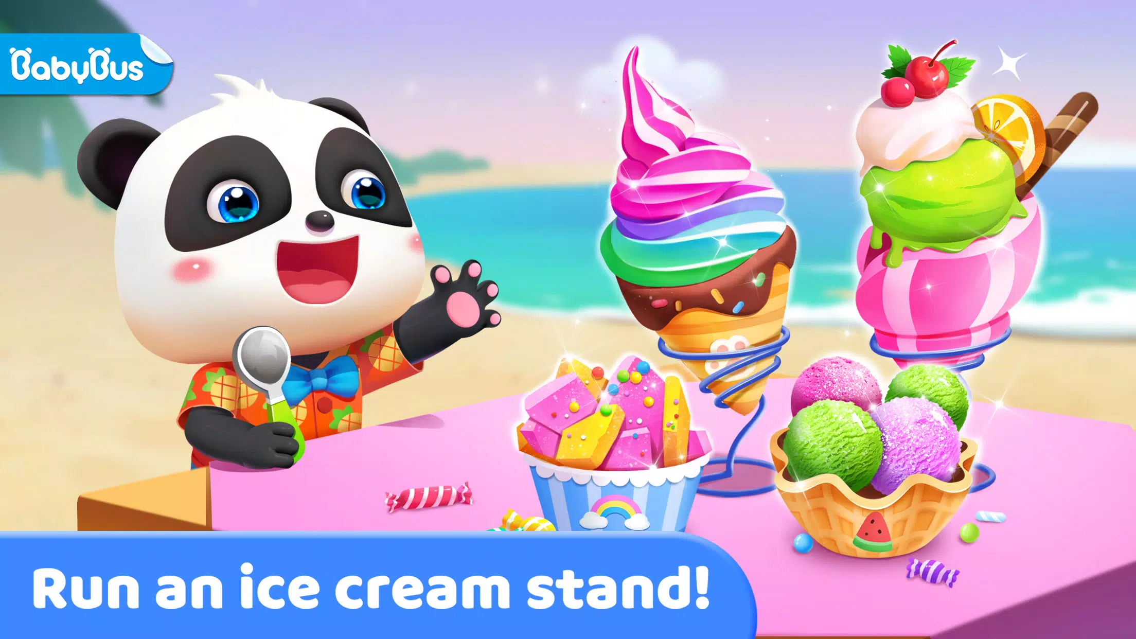 Little Panda’s Ice Cream Stand Screenshot 0