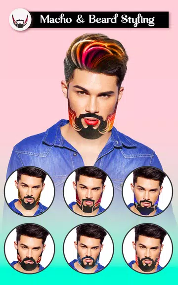 Macho - Man makeover app & Pho Ekran Görüntüsü 2