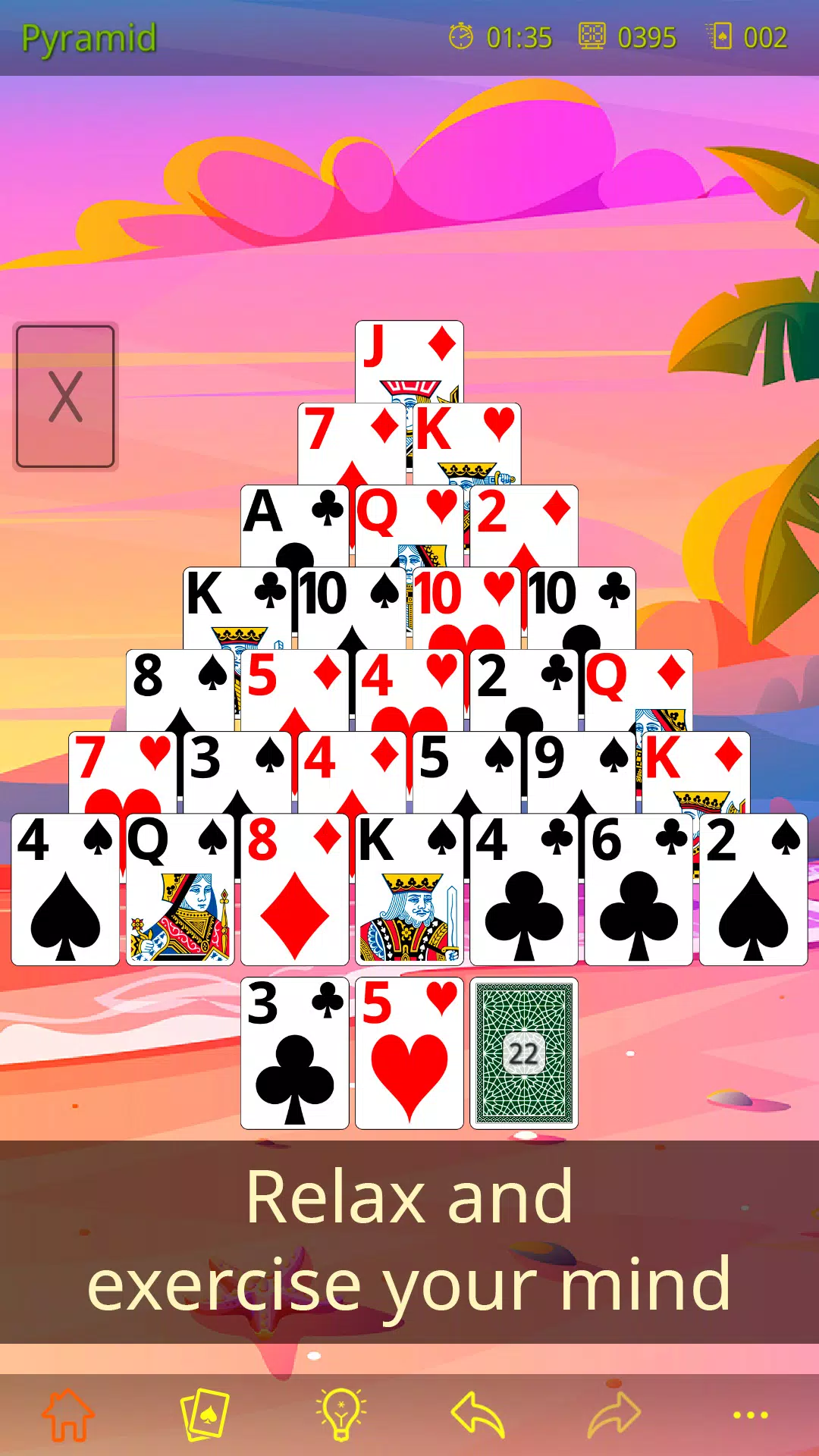 Solitaire Master ဖန်သားပြင်ဓာတ်ပုံ 1