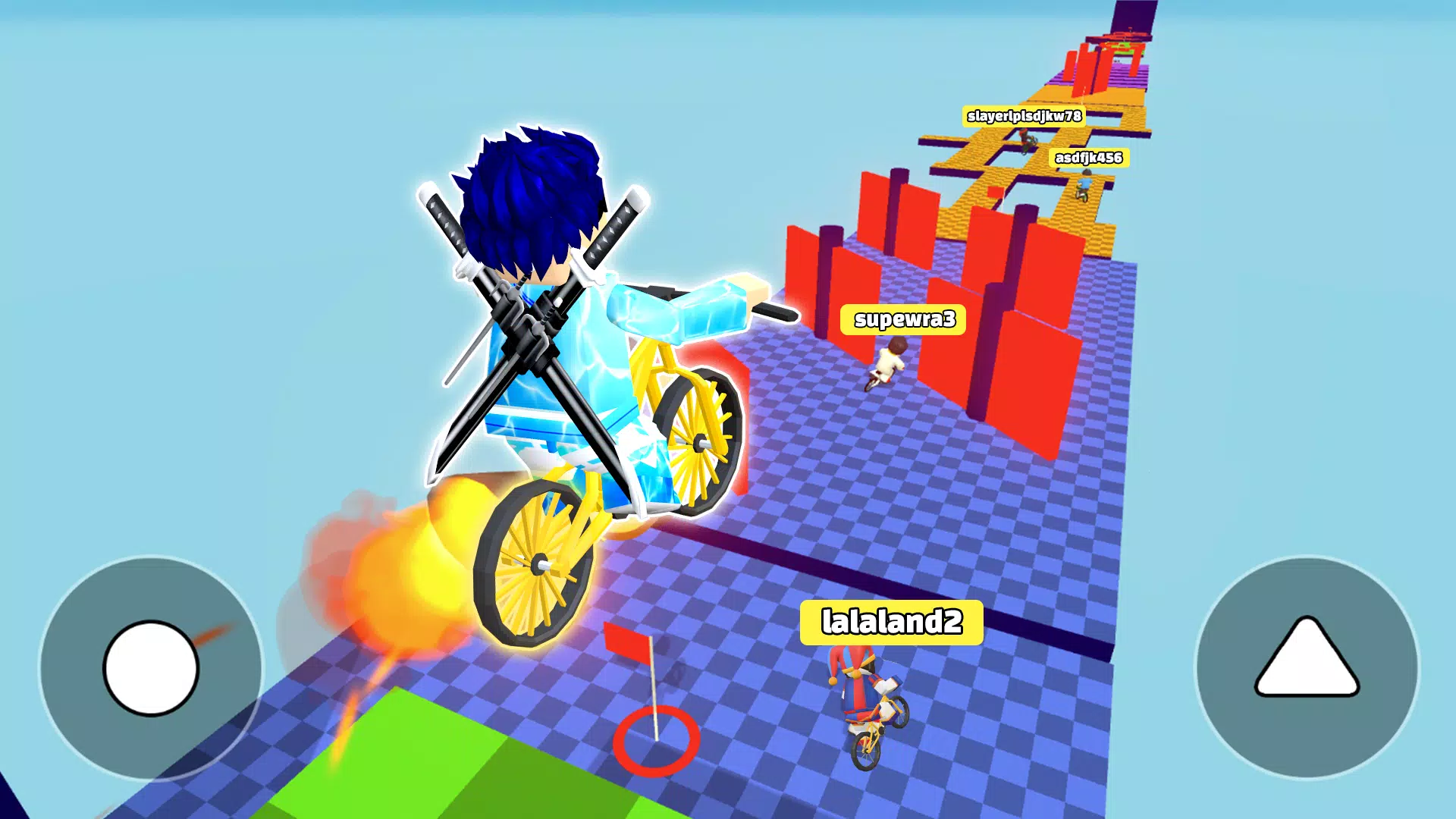 Bike Parkour: Obby Game Screenshot 1