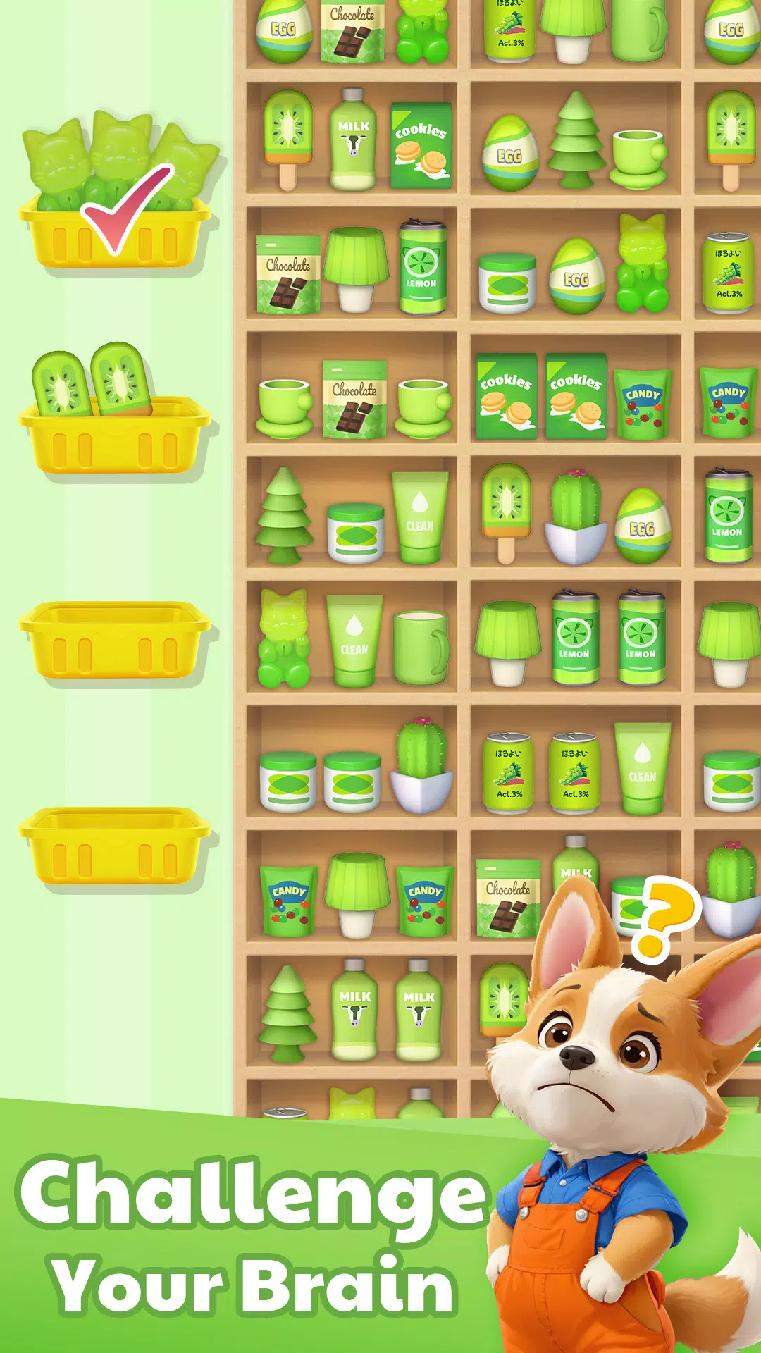 3D Goods Store: Sorting Games Screenshot 2