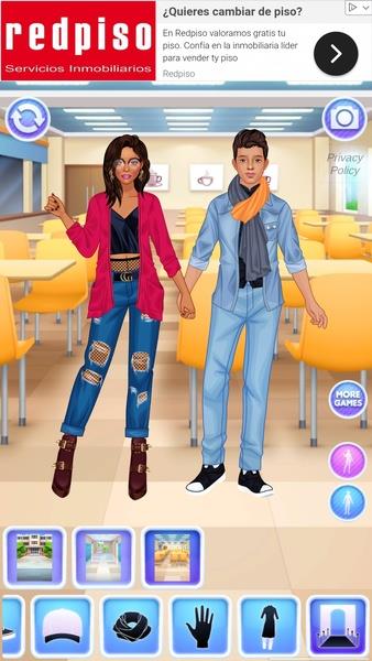 College Girl & Boy Makeover Ảnh chụp màn hình 3