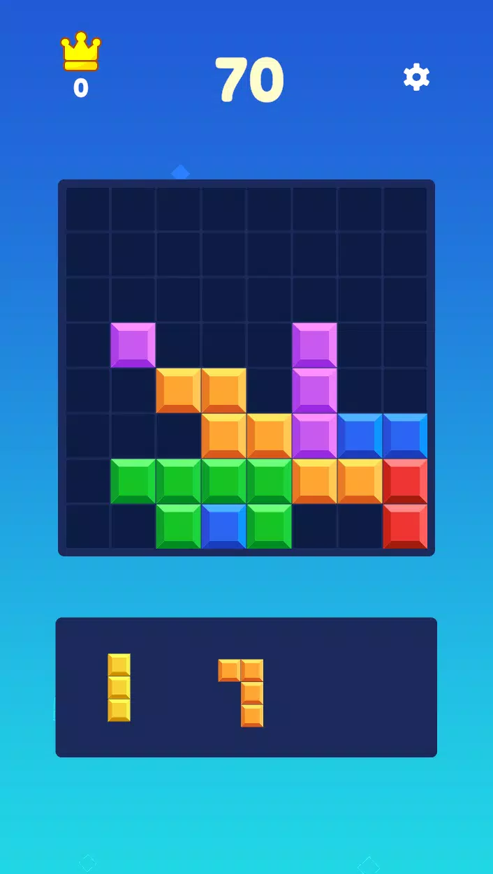 Jewel Block Puzzle Schermafbeelding 1