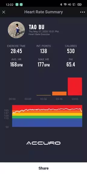 AccuroFit ภาพหน้าจอ 3