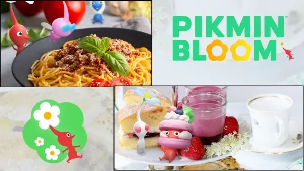 Pikmin Bloom enthüllt Pasta und Teedekoration