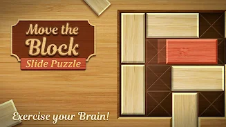 Move the Block : Slide Puzzle Скриншот 1