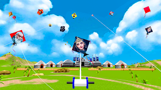 Osman Gazi kite flying 3d game Ekran Görüntüsü 3