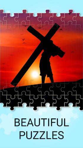 God Jesus Christ jigsaw puzzle Tangkapan skrin 0