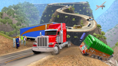 Indian Truck Game Cargo Truck 스크린샷 2