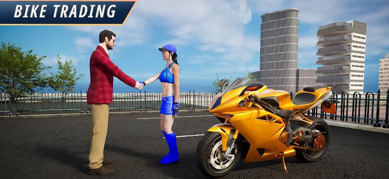 Motorcycle Bike Dealer Games Ekran Görüntüsü 1