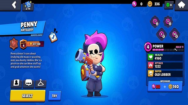 YKV Menu Brawl Stars Zrzut ekranu 1