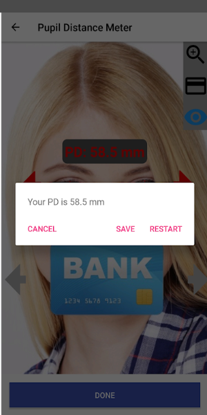 Pupil Distance Meter ภาพหน้าจอ 2