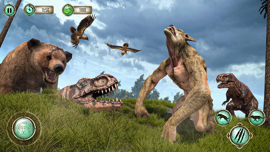 Forest Wild Werewolf Hunting Скриншот 2