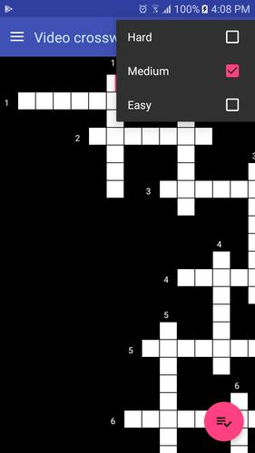 Video Crossword 스크린샷 3