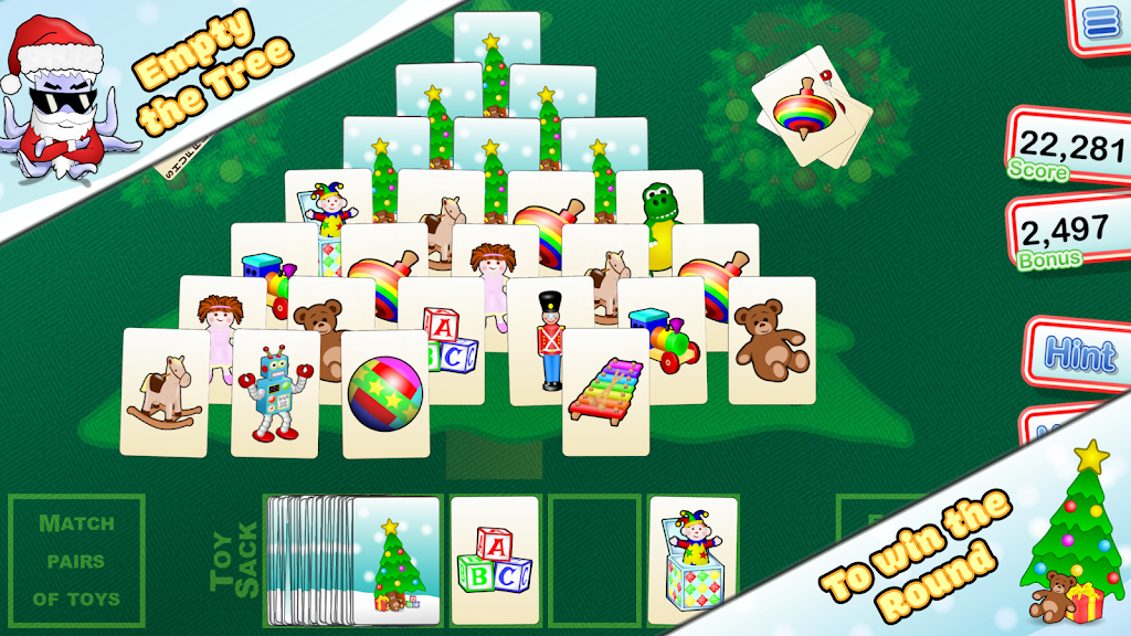 Christmas Tree Solitaire 스크린샷 2