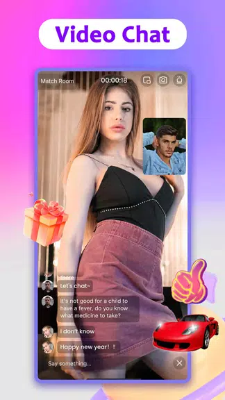 MatchU-Live, Meet People, Chat Скриншот 1