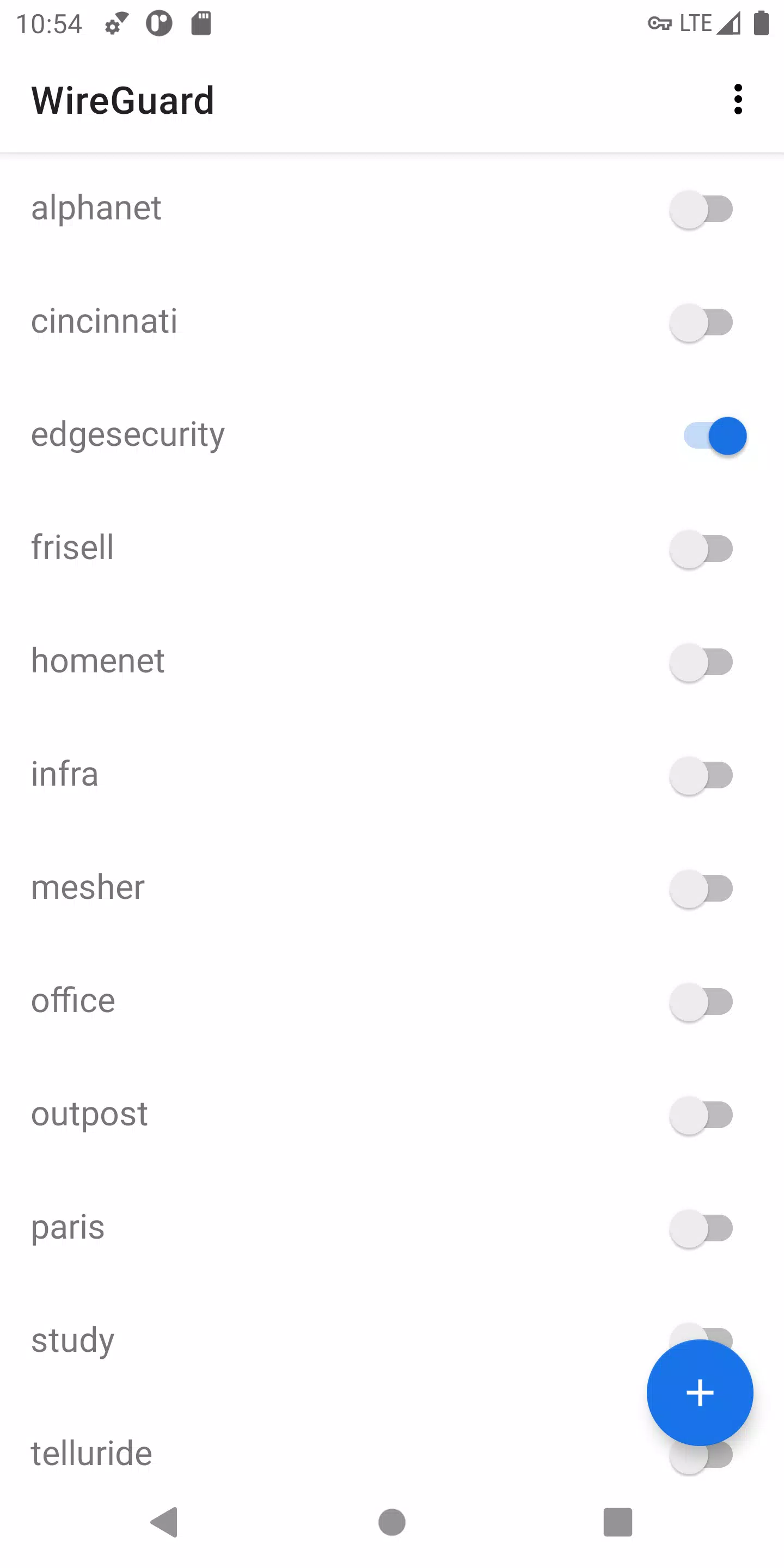WireGuard スクリーンショット 0