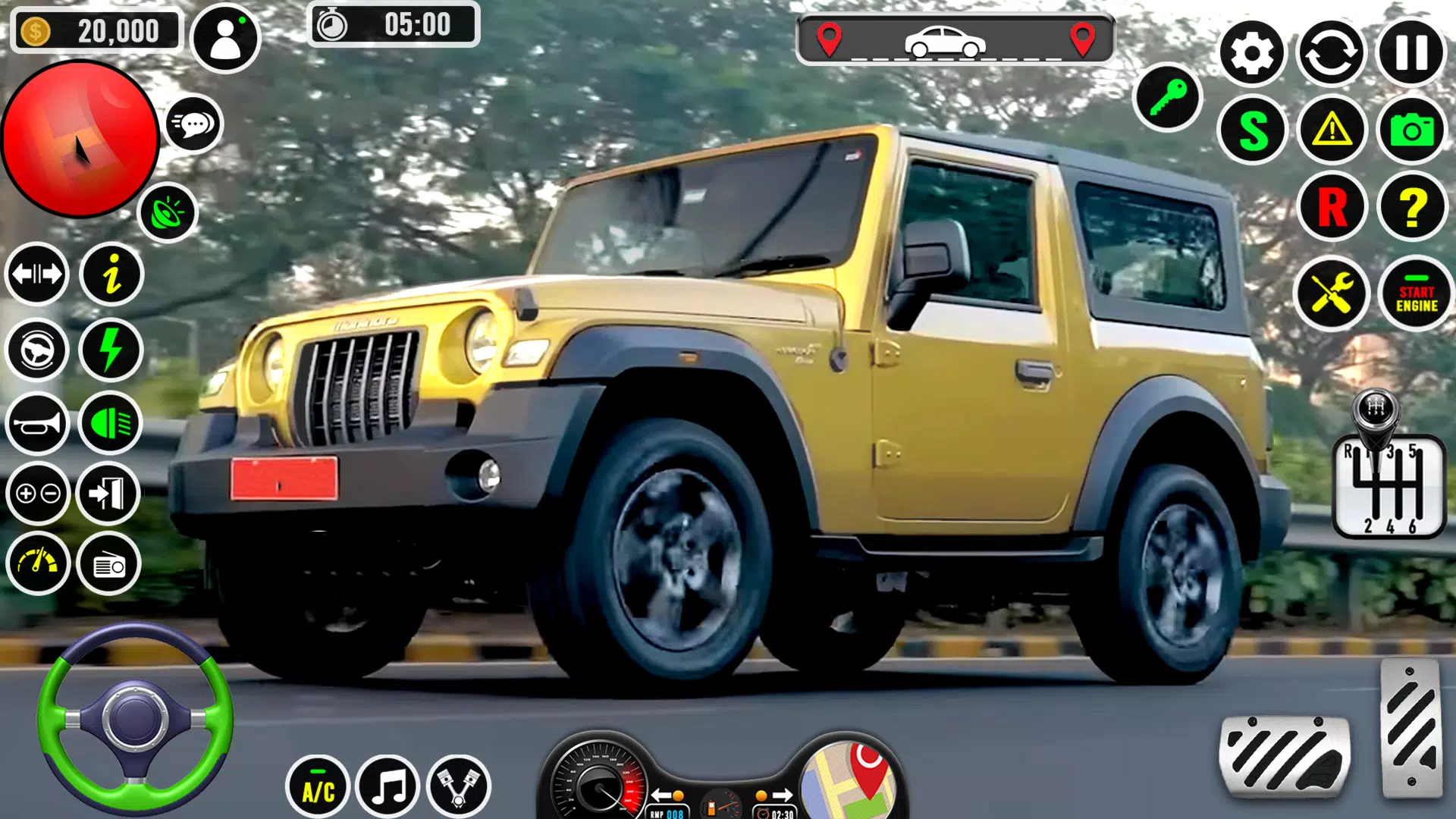 Jeep Driving Game: SUV Jeep 스크린샷 2
