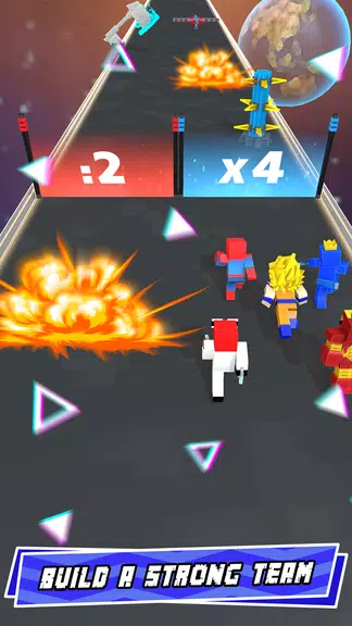 Hero Craft 3D: Run & Battle Screenshot 2