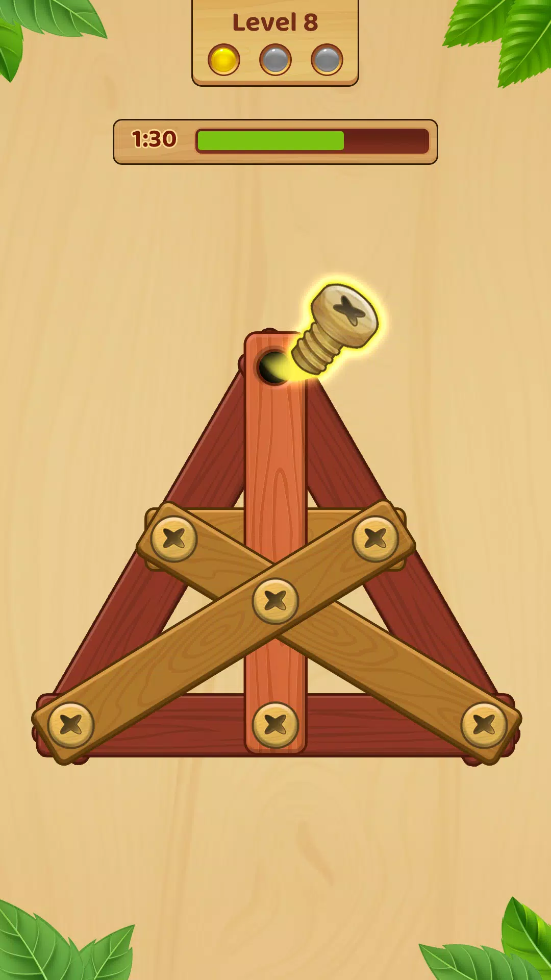 Wood Screw: Nuts And Bolts Screenshot 0