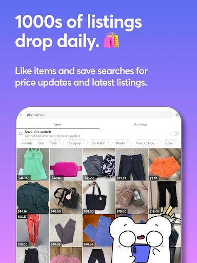 Schermata Mercari: Buy and Sell App 1