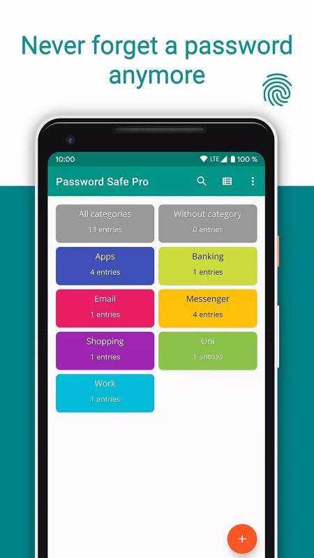 Password Safe स्क्रीनशॉट 0