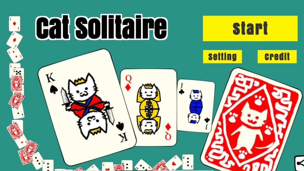 Cat Solitaire - это новая карточная игра от производителей Cat Punch