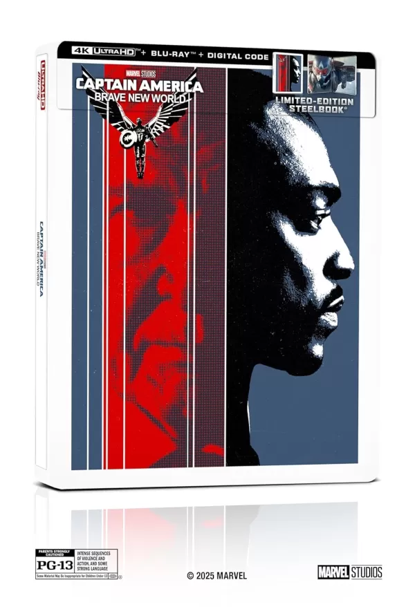 Captain America: Brave New World Now en 4K, Blu-ray PREERD