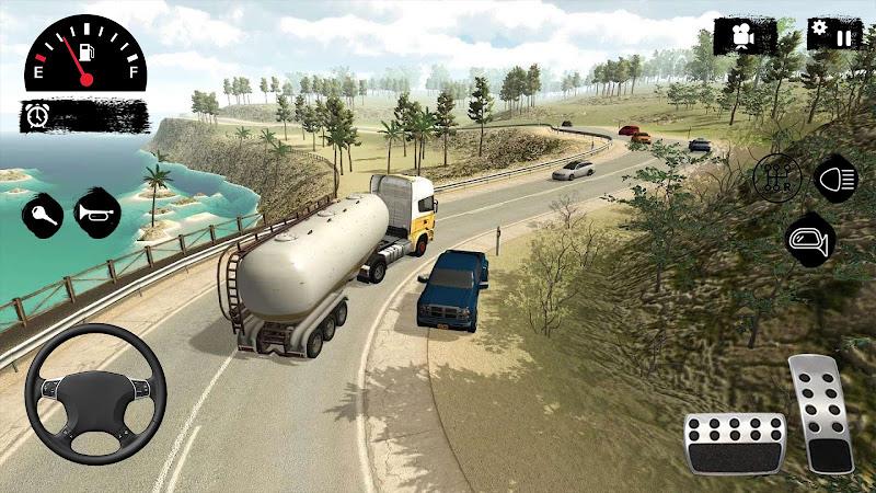 Offroad Oil Tanker Truck Sim Screenshot 1