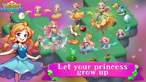 Merge Magic Princess: Tap Game Ekran Görüntüsü 3