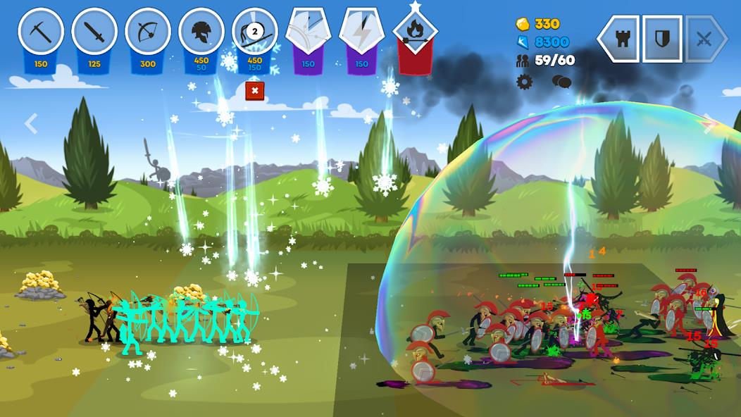 Stick War 3 Mod Ảnh chụp màn hình 1