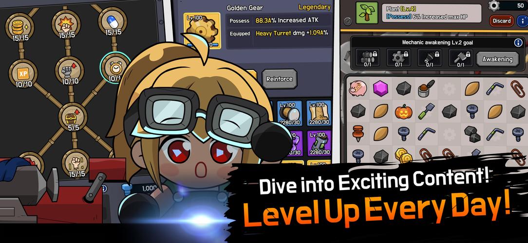 Mechanic Legends : Idle RPG应用截图第3张