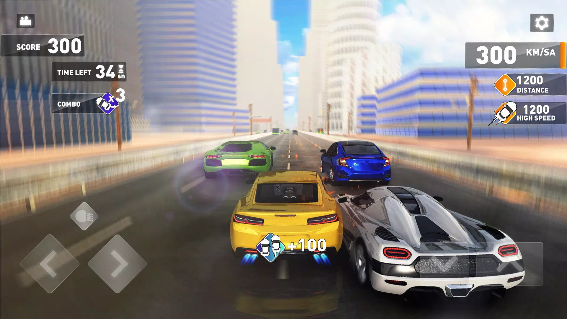 PetrolHead Highway Racing Tangkapan skrin 1