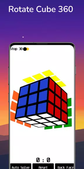 Rubik’s Cube Solver - 3D Cube Ảnh chụp màn hình 0