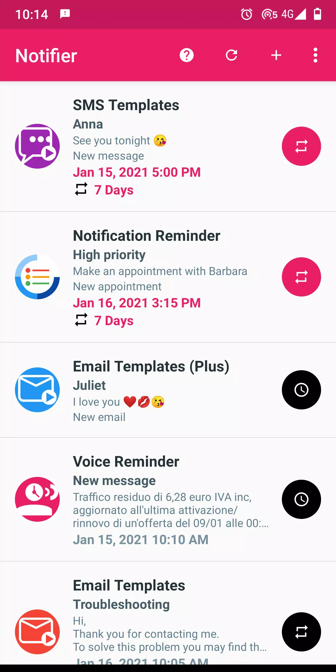 Fake Notifications ภาพหน้าจอ 3