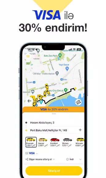 189 TAXI - Safe rides Screenshot 1