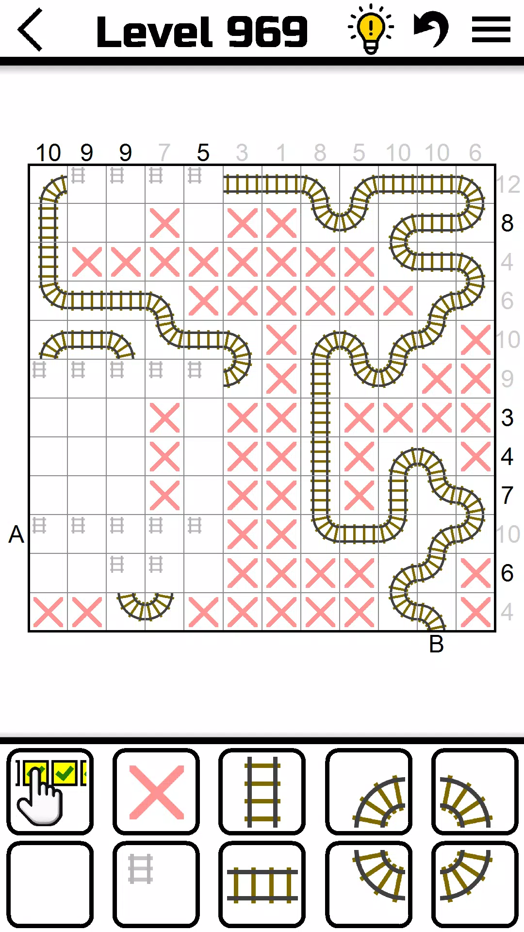 Schermata Train Tracks Puzzle 3