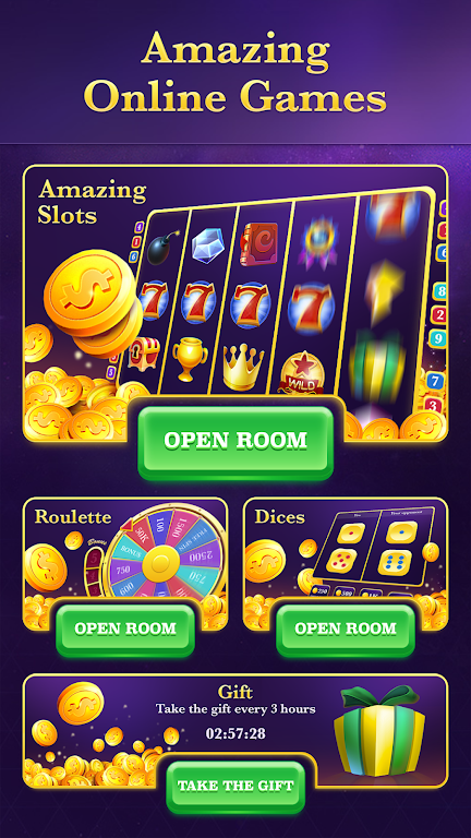 Amazing Casino Games & Slots স্ক্রিনশট 0