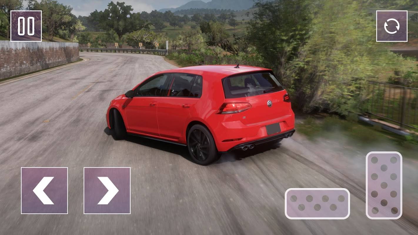 Real Racer Golf GTI Turbo Car Ekran Görüntüsü 1