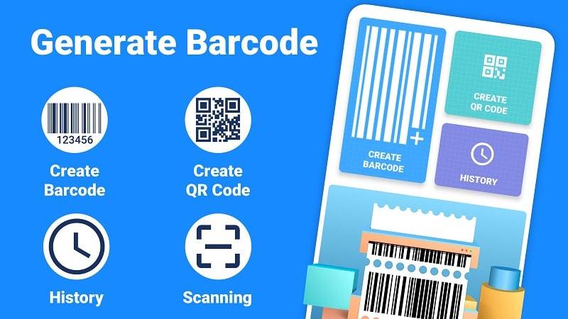 Barcode Generator & Scanner স্ক্রিনশট 0