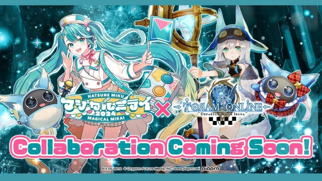 Toram Online сотрудничает с Hatsune Miku Magical Mirai 2024