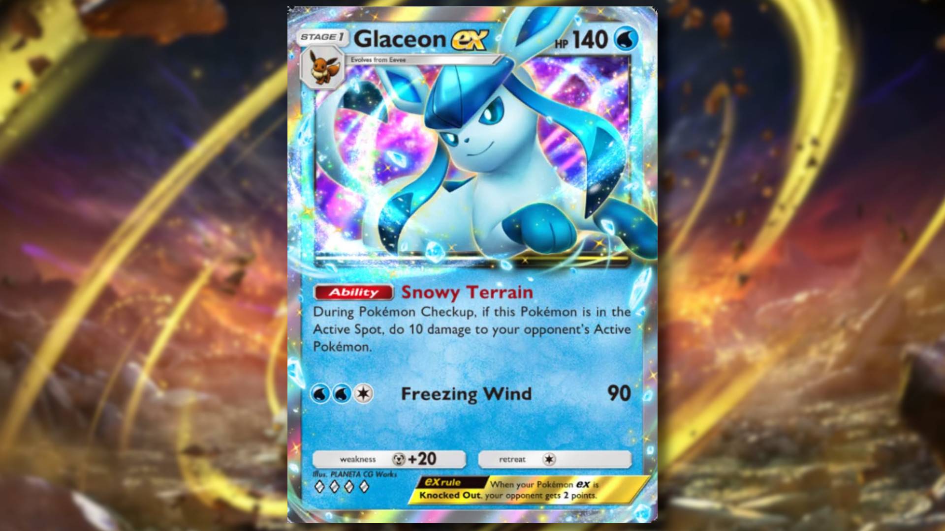 Üst Glaceon Güverte: Pokémon TCG Cep