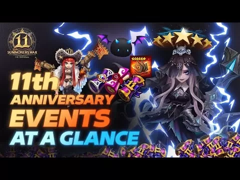 Perang Summoners: Sambutan Ulang Tahun ke -11 Sky Arena