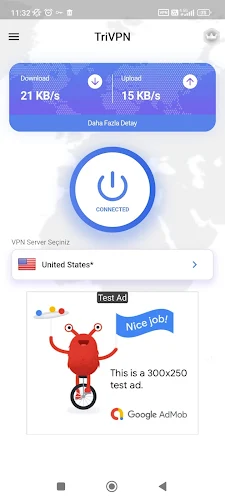 Tri VPN - Fast & Secret スクリーンショット 0