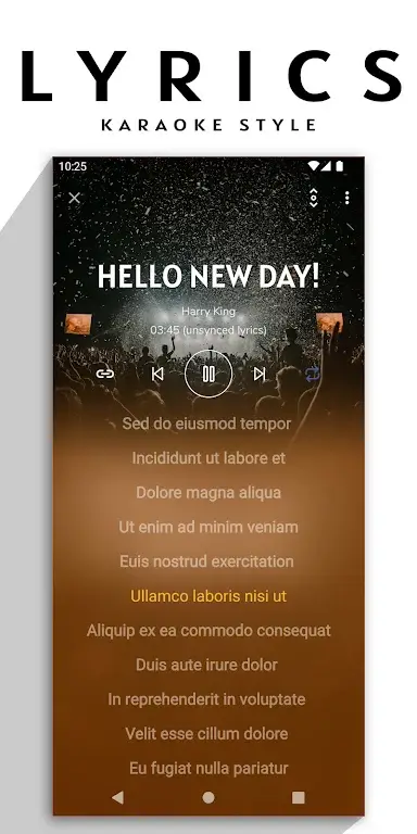 Flowie Music Player Captura de pantalla 1