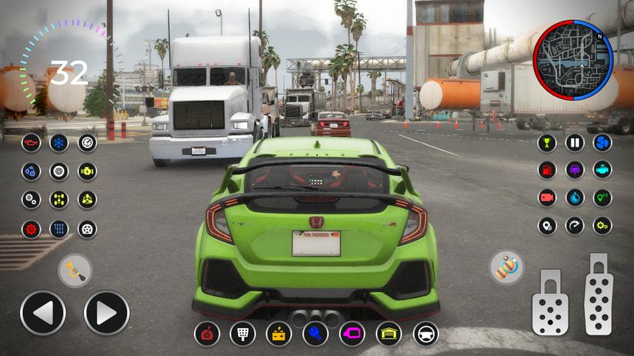 Honda Civic Racer: Max Drift スクリーンショット 1