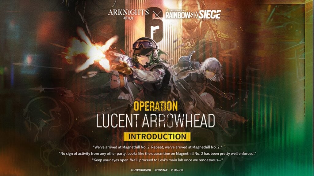 Arknights x Rainbow Six Siege Crossover 2 est lancé aujourd'hui