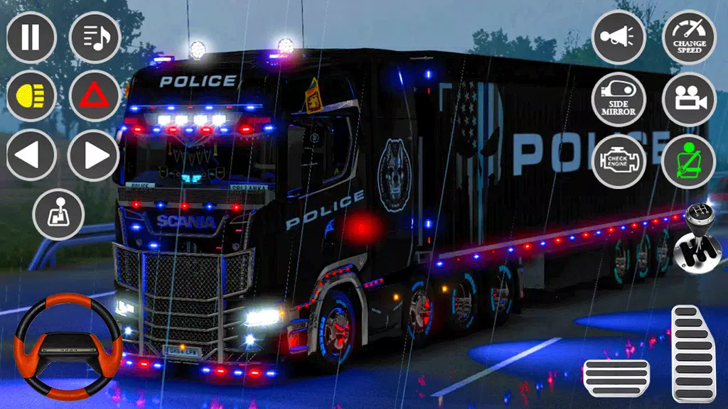 Real Truck Parking Truck Drive Captura de pantalla 3