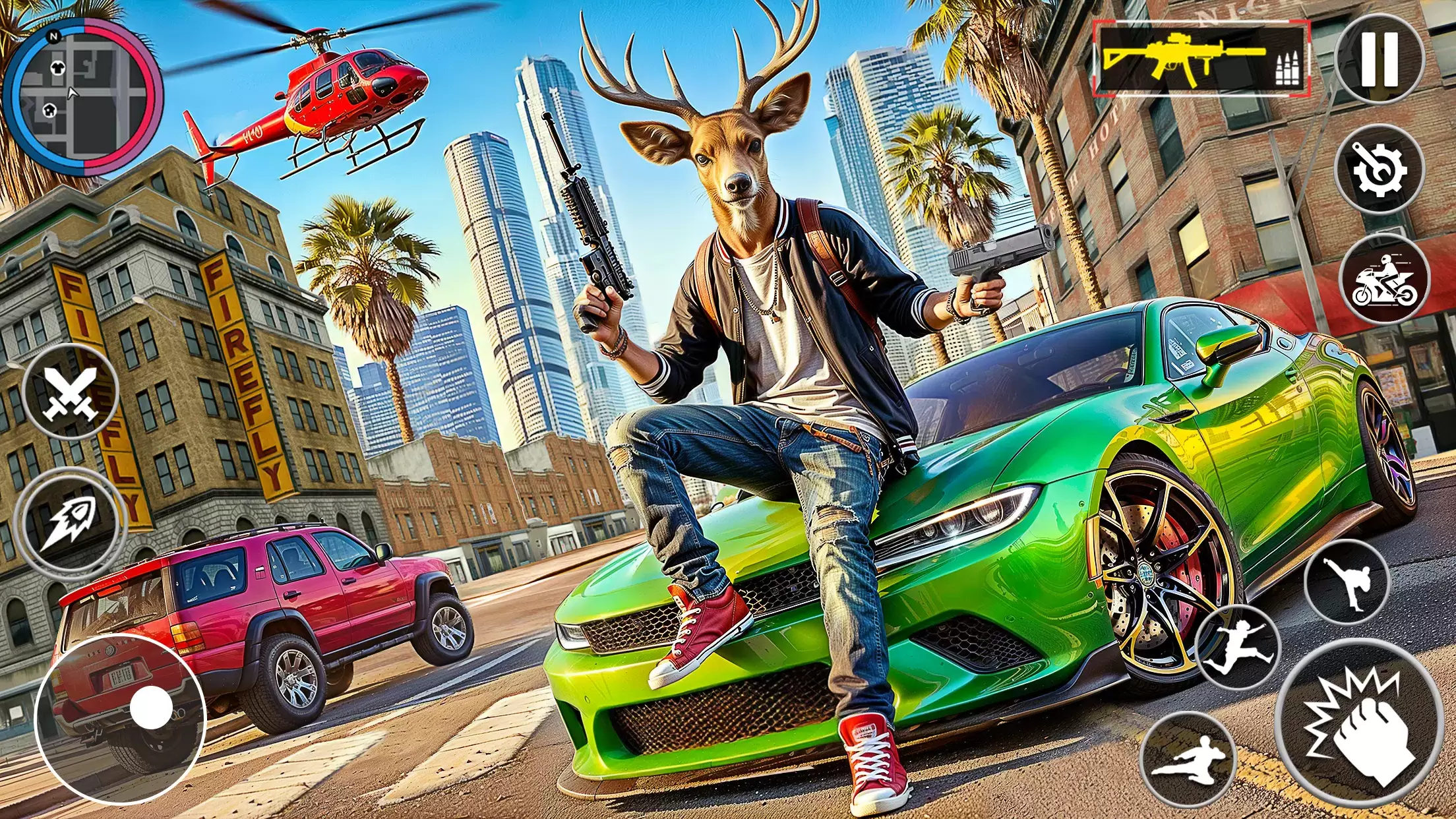 Deer Simulator 3D Open World Скриншот 3