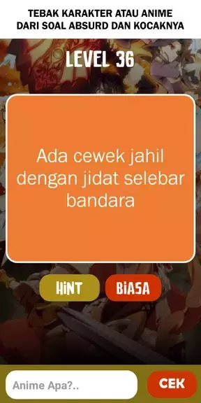 Wibu Elite: Tebak Lagu, Anime, dan Karakternya Tangkapan skrin 3